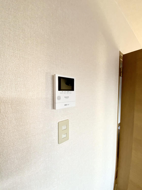 セキュリティ　TVモニター付インターフォンございます