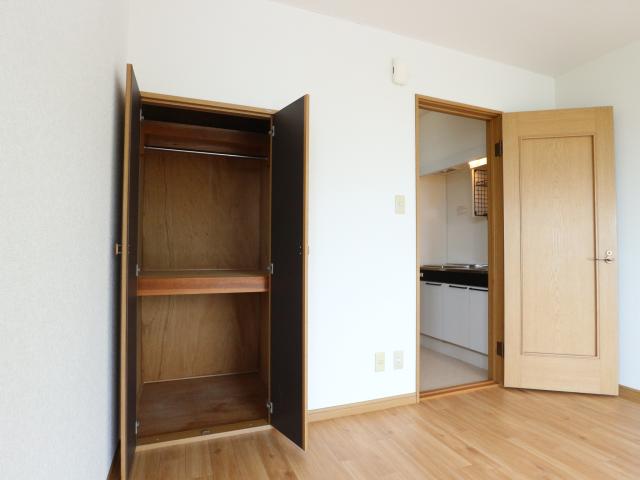 収納　大きなスペースがあり、収納には困りません