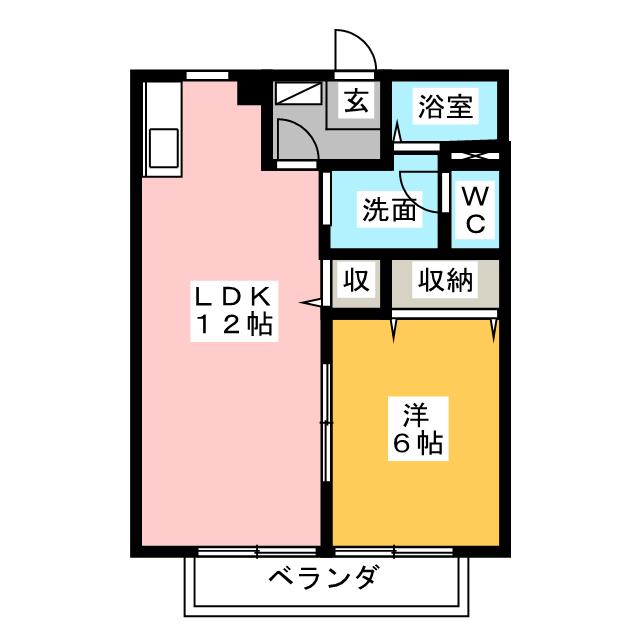 オリーブハウスの間取り