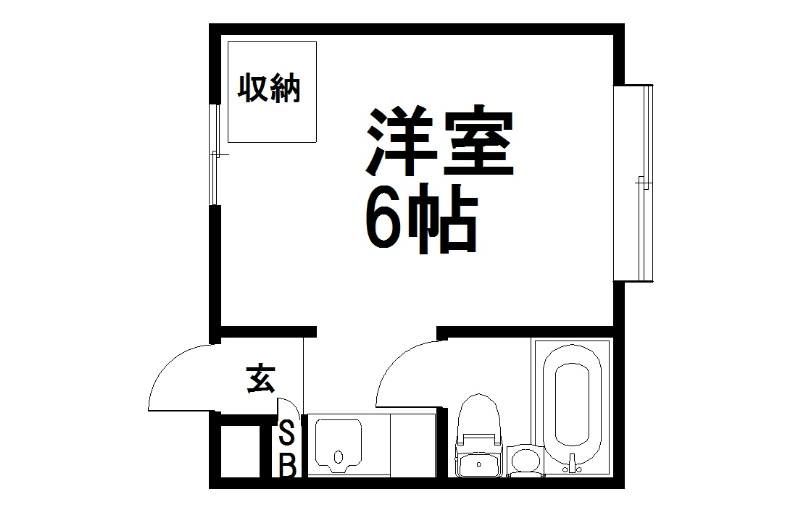 メゾン奥山の間取り