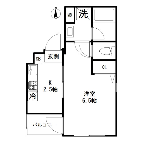 東京メトロ半蔵門線 清澄白河駅 徒歩2分 5階建 築15年の間取り写真