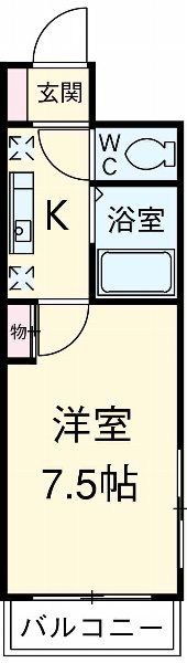 ハイツ山ノ内の間取り