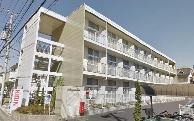 ふじみ野市南台のマンションの建物外観