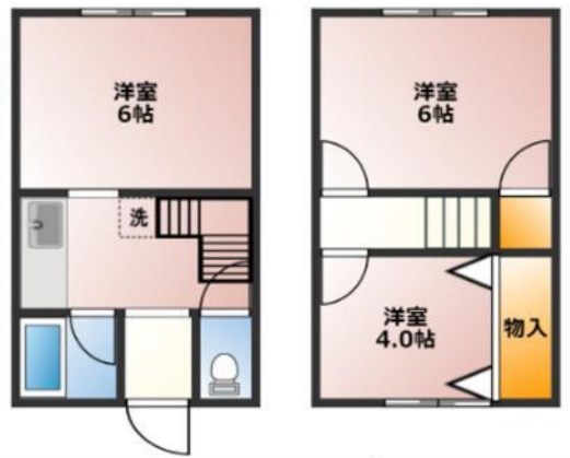 リーガルハウス板宿　テラスの間取り