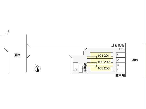 ＪＲ山陽本線 福山駅 バス乗車時間：14分 最寄りバス停で下車 徒歩5分 2階建 築6年のその他写真