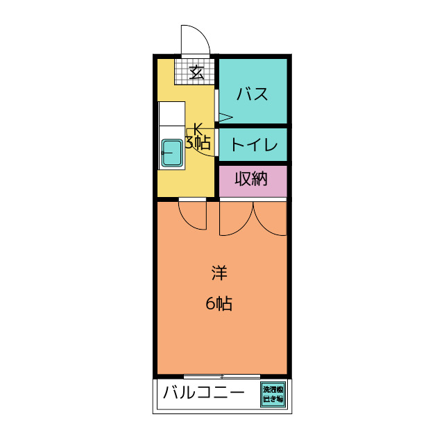 ミヤパレスの間取り