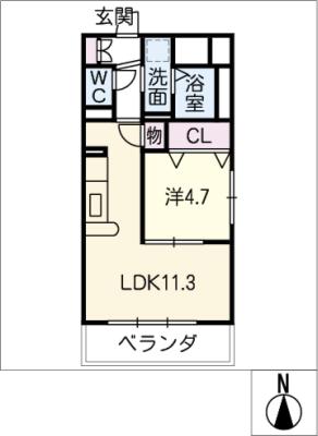 神話の杜Ｋの間取り