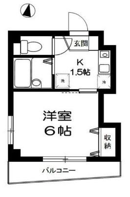 シャトー白馬の間取り