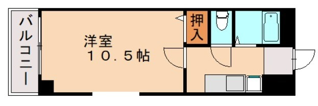 【大野城市栄町のマンションの間取り】