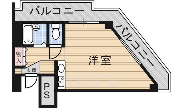 茨木市舟木町のマンションの間取り