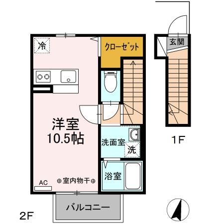 ソフィア レジデンス　Ａの間取り