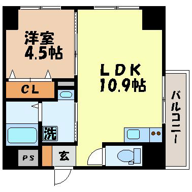 MKステーション花丘の間取り