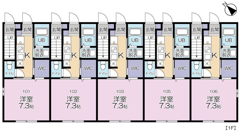 （仮称）エスパーダひばりが丘1丁目の間取り