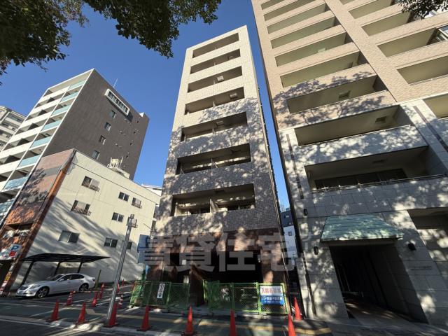 【広島市中区大手町のマンションの建物外観】