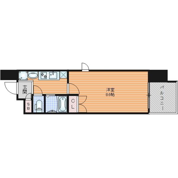 パルティール今池アネックスの間取り