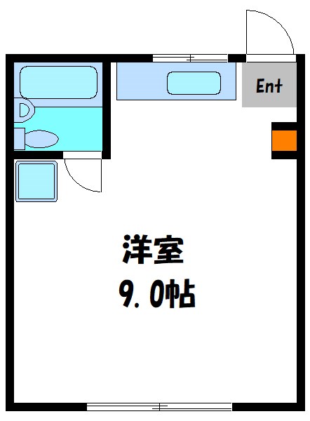 江戸川区西篠崎のマンションの間取り