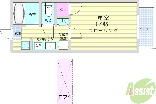 インテリジェント国見の間取り