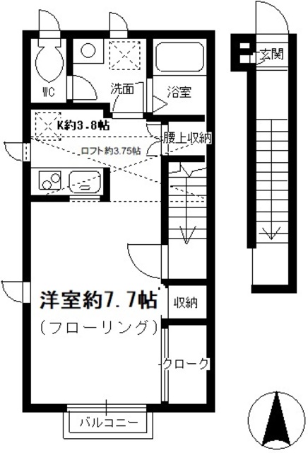 フレディ一条の間取り