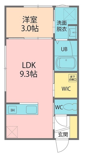 仮）河合寄安町アパートの間取り