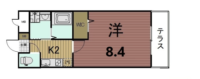 A-mon醍醐の間取り