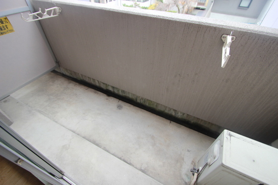 バルコニー　※別部屋の写真です