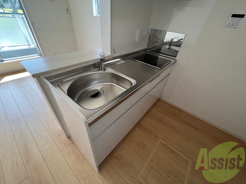 キッチン　多機能キッチンで料理の幅も広がりそうですね。料理をエンジョイ