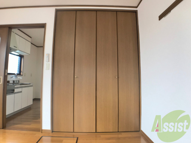 収納　クローゼットがあるので荷物がたくさんある方でも安心。