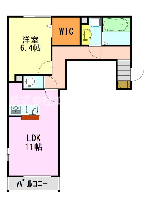 イーストベイ・蘇我南町の間取り