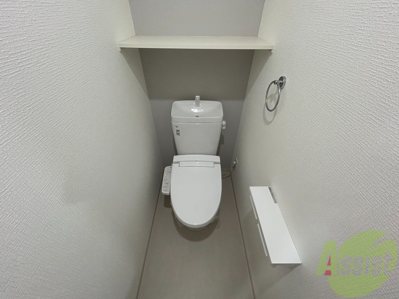 トイレ　ウォシュレット付きトイレは嬉しいですよね。