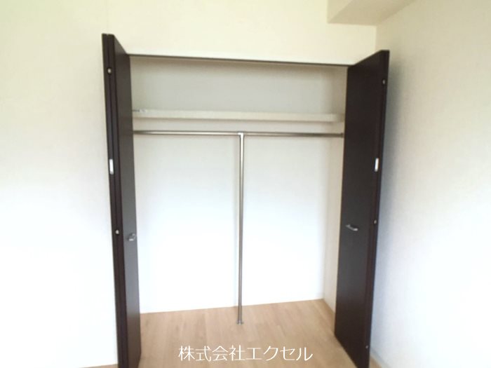 収納　クローゼット完備。
