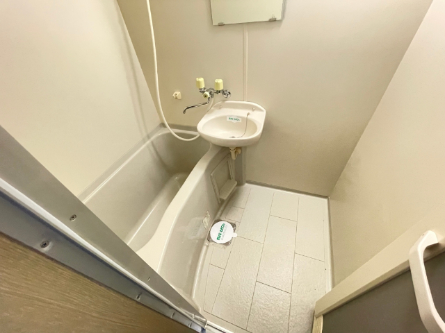 バス・シャワールーム　洗面台がついております。