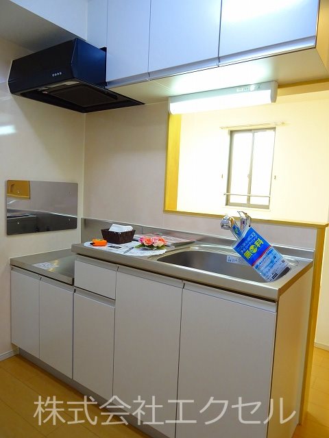 キッチン　お好きなガスコンロを設置可能です。