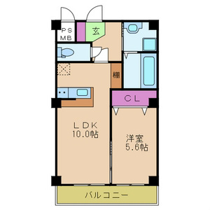 ラフィーネ久宝寺の間取り写真