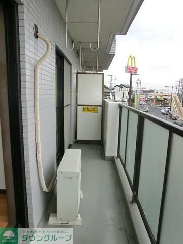 バルコニー　閑静な住宅街