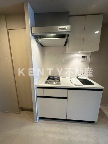 キッチン　コンパクトなキッチンで掃除もラクラク