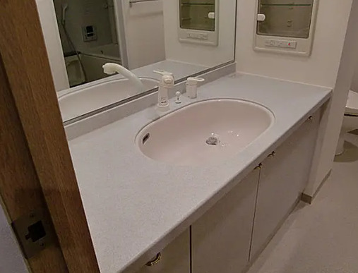 洗面設備　参考写真です