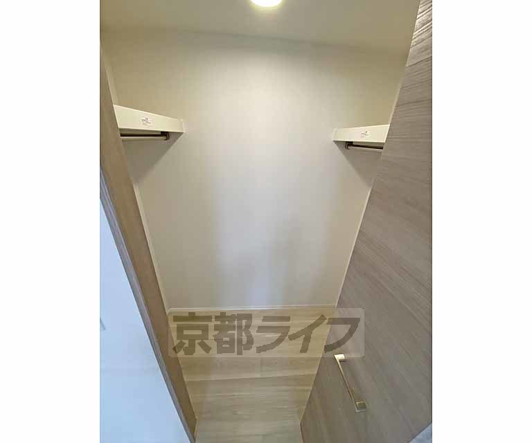 収納　ウォークインクローゼットです。