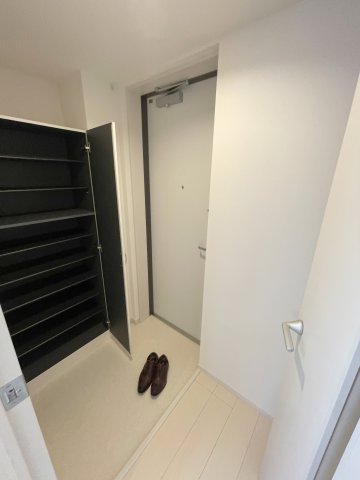 玄関　落ち着いた玄関です