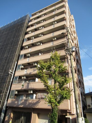 建物外観　鉄筋コンクリート造11階建の分譲マンション。しっかりとした造