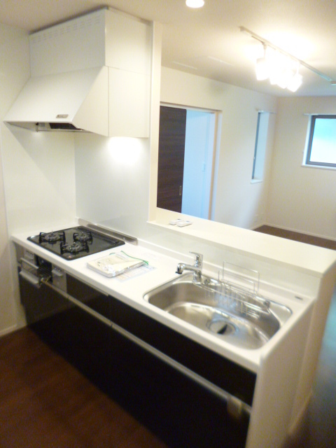 キッチン　3口グリル付キッチン