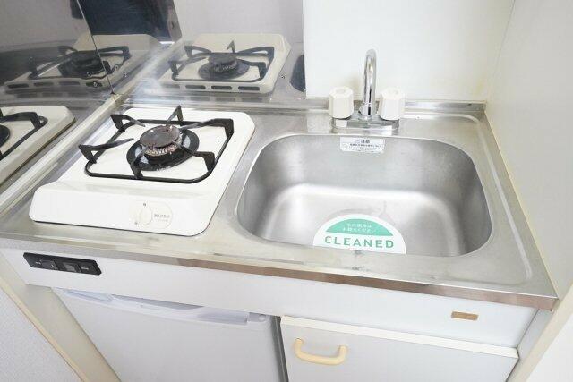 キッチン　1口ガスコンロ