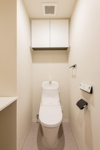 トイレ　トイレもきれいです