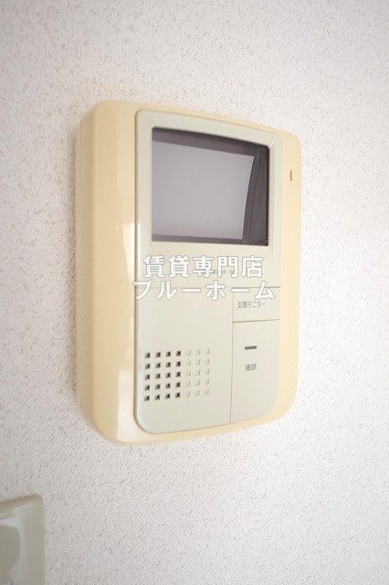 セキュリティ　安心のモニター付きインターホン！