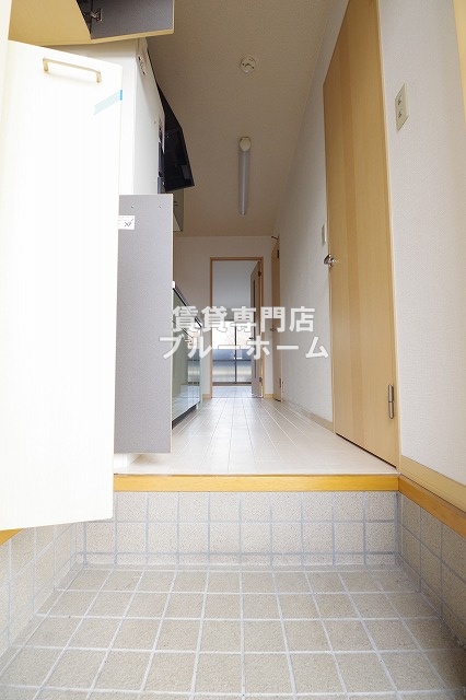 玄関　奥行のある玄関！