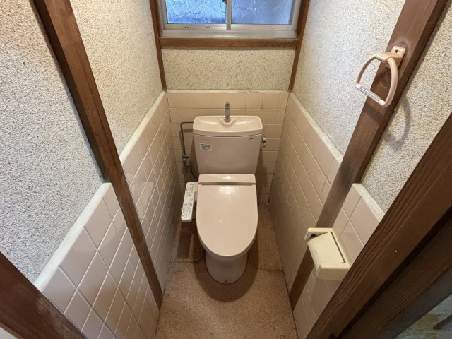 トイレ　ゆったりとした空間のトイレです