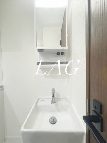 洗面設備　洗面台です。