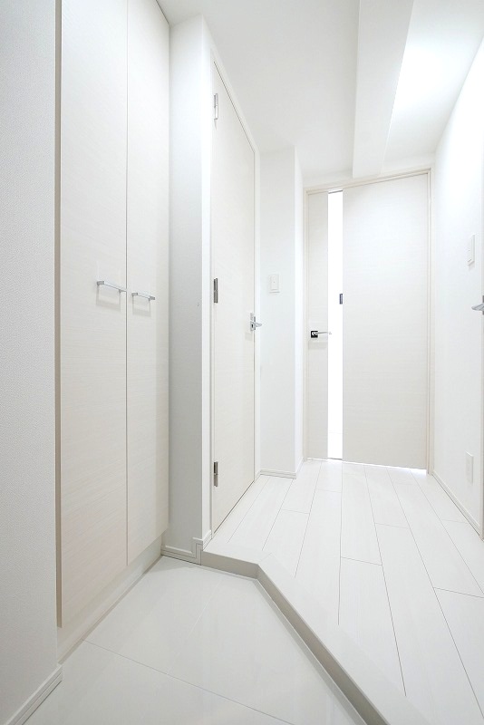 玄関　中はこのようになっています