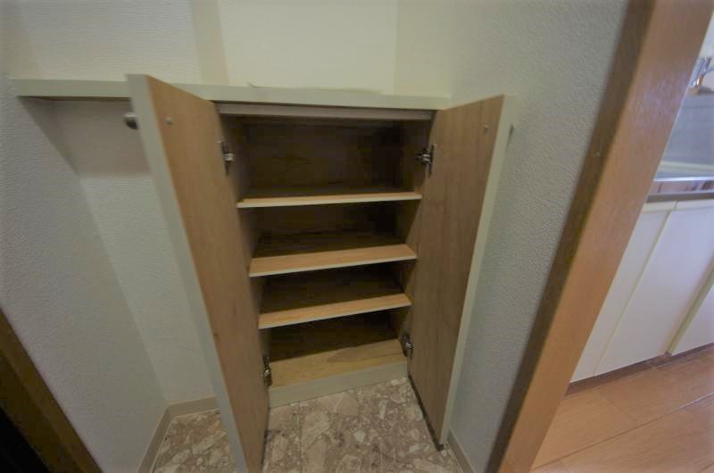 収納　ちょっとした収納スペースも充実しています