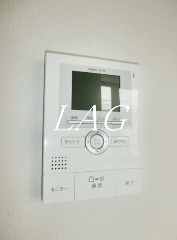 セキュリティ　モニター付きインターフォンです。