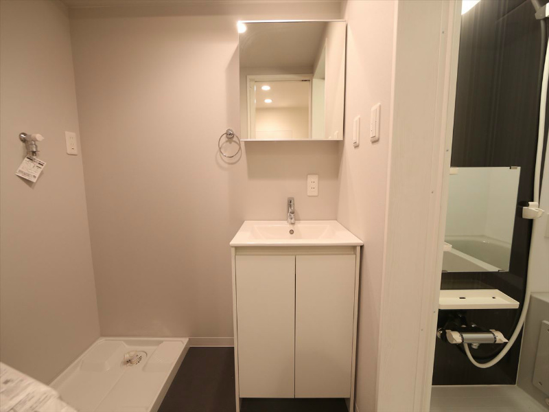 洗面設備　脱衣所　シャワー独立洗面台　同仕様写真